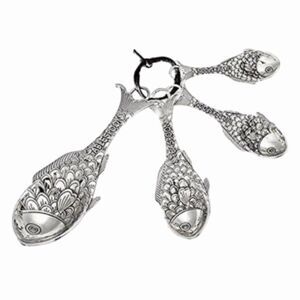 Ganz 4-Piece Set, Fish (ER32652) Measuring Spoon